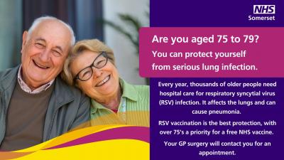 Aged between 75 and 79? You can protect yourself from serious lung infection